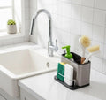 Stainless Steel Kitchen Sink Organizer Rack – Multipurpose Sink Storage Rack**